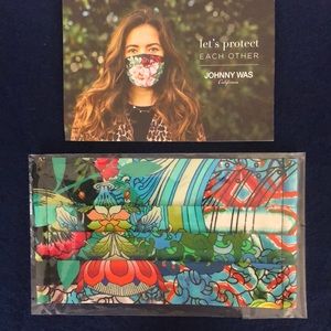 PG1293 NWT Johnny Was Mask. SzOS